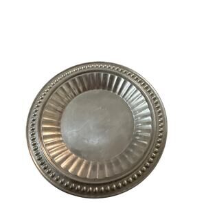 Wilton Armetale Flutes and Pearls Small Round Bowl